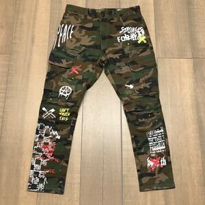 Men's Graphic Camouflage Cargo Pants